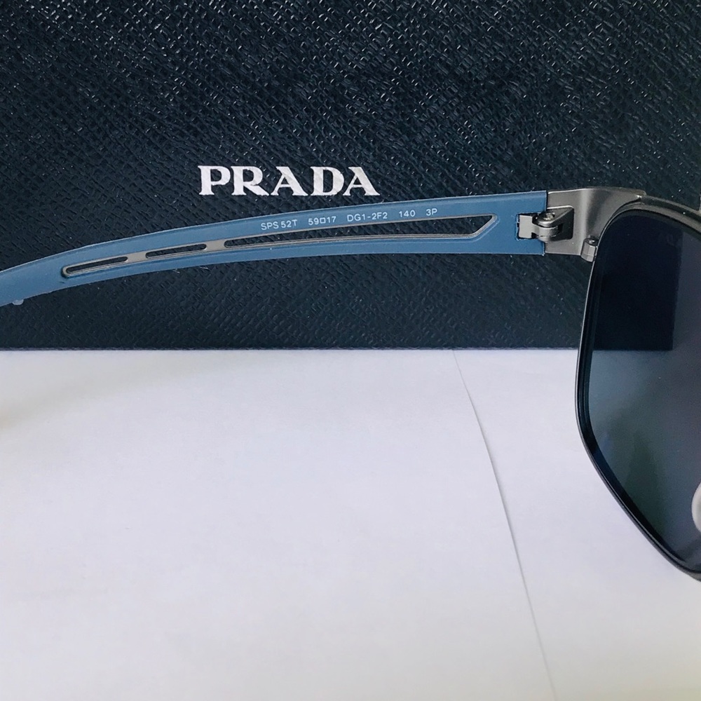 Prada Sport Gunmetal Polarized Sunglasses - Picture 6 of 9
